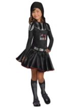 Girls Darth Vader Dress Costume