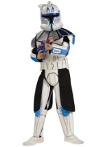 Star Wars Set Costume per bambini: Clone Trooper Capitano Rex S tg 116 3-4 anni 
