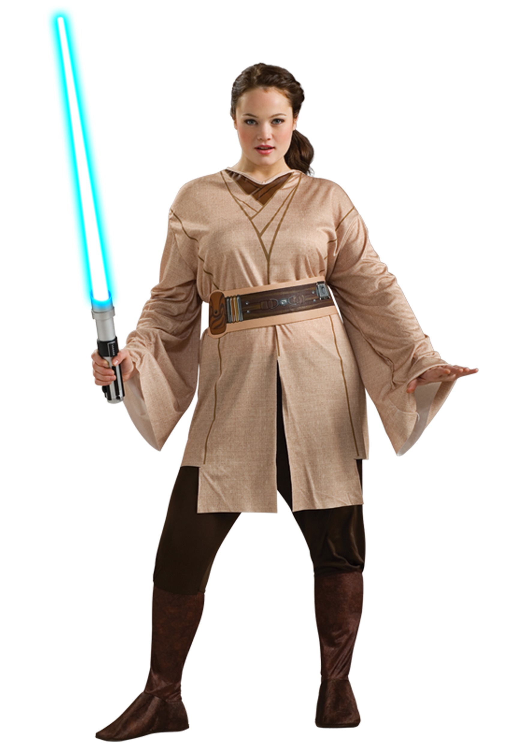 Plus Size Female Jedi Costume - Adult Jedi Robe Womens Costume