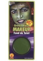 Green Alien Face Makeup