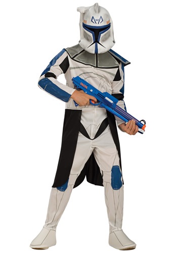 Child Blue Clone Trooper Leader Rex Costume